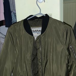 Nice autumn jacket green